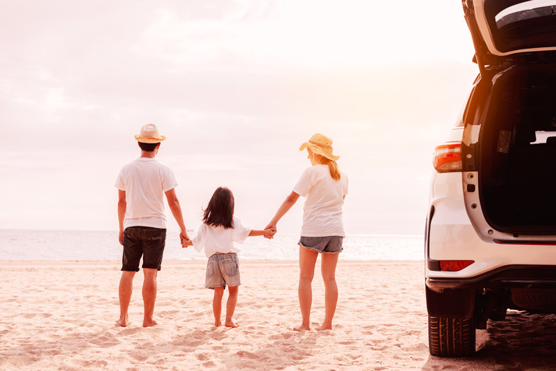 Noleggio auto con bambini per le vacanze